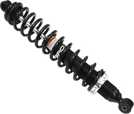 Bronco rear gas shock absorber with metal mounting ends, designed for vehicle suspension, part number 183-04257.