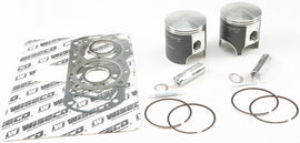 Wiseco standard bore piston kit SK1035 with multiple piston components for engine maintenance and performance.