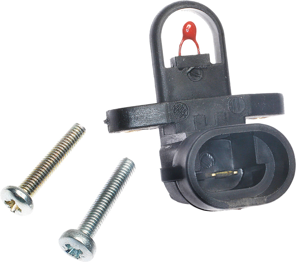 Electrical air temp sensor by SMP with a compact design and connector, used for accurate temperature measurement in HVAC systems.