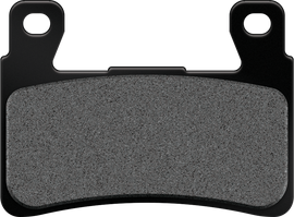 HardDrive sintered brake pad replacement for HD vehicle, showing the durable brake pad with metal backing plate.