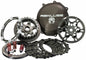 Rekluse Radius CX clutch for Kawasaki motorcycle, showing the clutch plates and hydraulic assembly in close-up view.