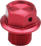 ZETA - Magnetic Drain Plug Red - 634-8204R