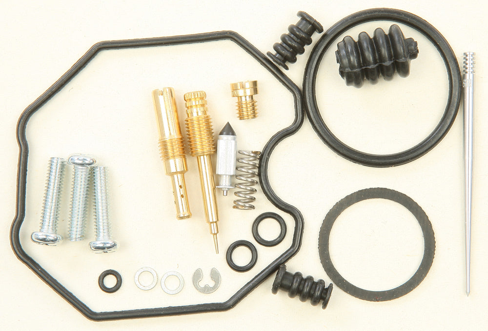 All Balls Carburetor Repair Kit 226-1286 for intake and fuel system, with small parts and gaskets visible in the image.