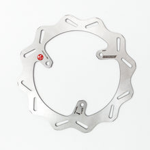 Load image into Gallery viewer, Front braking rotor by Braking with vented design, showcasing the metal disc for bicycle or motorcycle braking systems.