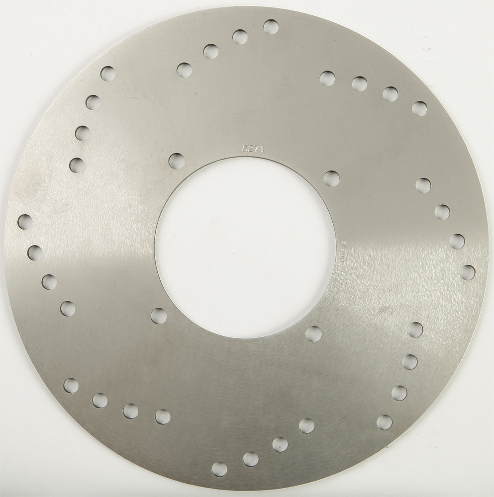 EBC Motorcycle Brakes standard rotor 15-6271 showing a metal disc with vented braking surface for motorcycle braking systems