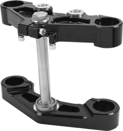 Hawg Halters Inc Dominator Tree Set Race Conv Black Flt 49mm, pre-2013 model, featuring black finish and 49mm size.