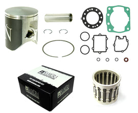 Namura top end kit with Nikasil cylinder, piston, and components for motorcycle engine, 66.34mm bore, standard 8.5:1 compression.