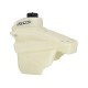 Acerbis 3.2-gallon natural fuel tank body for motorcycles, shown with a smooth, molded plastic surface and mounting points.