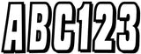 Hardline Series 320 Registration Kit Clear/Black 11-6251