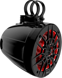 Boss Audio 6.5-inch universal speaker cans with RGB lighting, designed for audio and visual communication setups