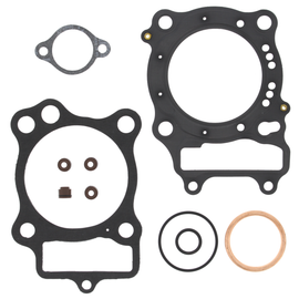 Vertex Top End Gaskets 681-0213 set of engine gaskets and seals, featuring black rubber and metal components for engine sealing.
