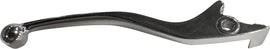 Fire Power silver brake lever for motorcycles, shown in the image with detailed metal finish and ergonomic design.