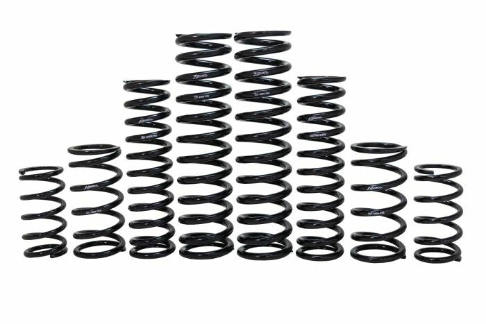 Z Broz Racing full spring suspension kit for Can-Am Maverick R 2-seat, including coil springs and mounting components.