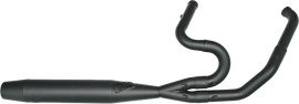 Sawicki Speed Shop 2-in-1 M8 Full Length Cannon Exhaust in black, showcasing its sleek design and durable construction.