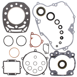 Vertex Complete Gasket Set with Oil Seals, part 681-1474, showing a set of automotive gaskets and seals for engine repair.