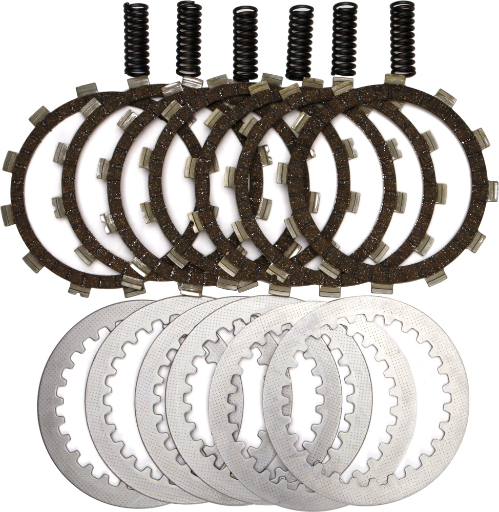 EBC Motorcycle Brakes clutch set DRC33 15-1833 with clutch plates and components for motorcycle clutch system.