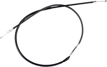 Load image into Gallery viewer, Motion Pro black vinyl clutch cable for motorcycles, showing the durable cable with protective vinyl coating and metal fittings.