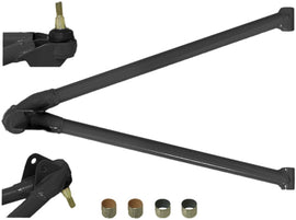 SP1 suspension lower right A-arm with A/C 44-88002, showing the metal component with mounting points and bushings.