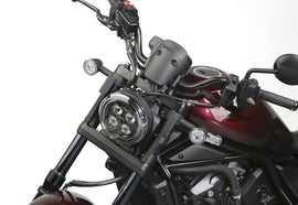 NATIONAL CYCLE heavy duty narrow black mount kit bracket for secure motorcycle accessory installation