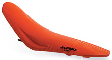 Load image into Gallery viewer, Acerbis X-Seat orange motorcycle seat with textured surface and branding, designed for off-road or dirt bike use.