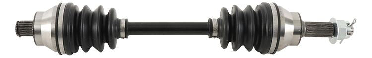 All Balls front drive axle with six heavy-duty balls for enhanced durability and performance in vehicle suspension systems.