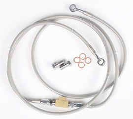 Streamline front brake line for Kawasaki Teryx 750/4, part 170-0751, showing the durable brake hose and fittings.