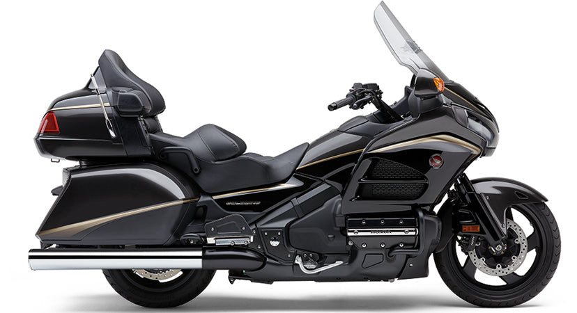 Cobra Tri-Flo Slip-On Chrome Exhaust for Honda Gold Wing GL1800 and F6B, featuring polished chrome finish and sleek design