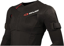 Load image into Gallery viewer, EVS SB05 shoulder brace in large size, black with adjustable straps and padding for support and stability.