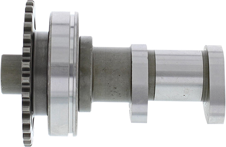 Hot Cams Racing Cam Stage 1 & 2 exhaust engine camshaft set with metal components and branding details.