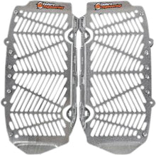 Load image into Gallery viewer, Enduro Engineering billet radiator guard for KTM and Husqvarna motorcycles, showing durable metal construction and precise fit.
