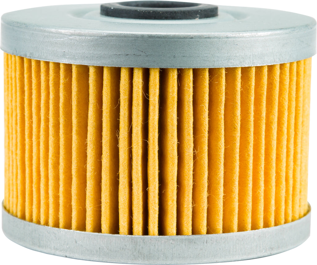 Fire Power FP Oil Filter 113 841-9224 showing a close-up of the black cylindrical filter with metal top and filter media visible.
