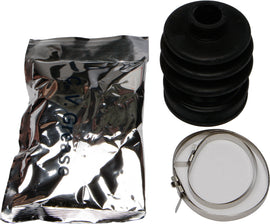 All Balls Drive CV Boot Kit 21-95013 showing a flexible rubber CV boot with metal clamps for drive shaft repair.