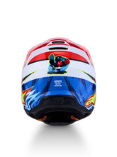 Load image into Gallery viewer, S M3 Falcon Helmet Ece06/Dot Red Fl/Wht/Blue/Yl Flgl Md