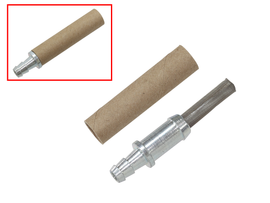 SP1 in-tank oil filter Pol 12-73200 showing the cylindrical filter element with metal connectors and sealing components.