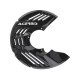 Acerbis linear carbon disc cover for motorcycle body protection, designed for durability and sleek performance.