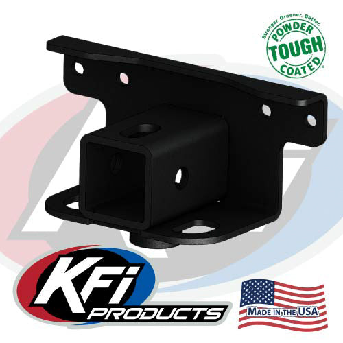 KFI Products receiver hitch 10-0280 for trailer and towing, showing the durable steel construction with mounting points