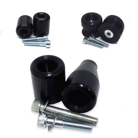 Shogun Industries Complete Slider Kit in black for Yamaha 71-1588 body, designed for smooth sliding and body enhancement.