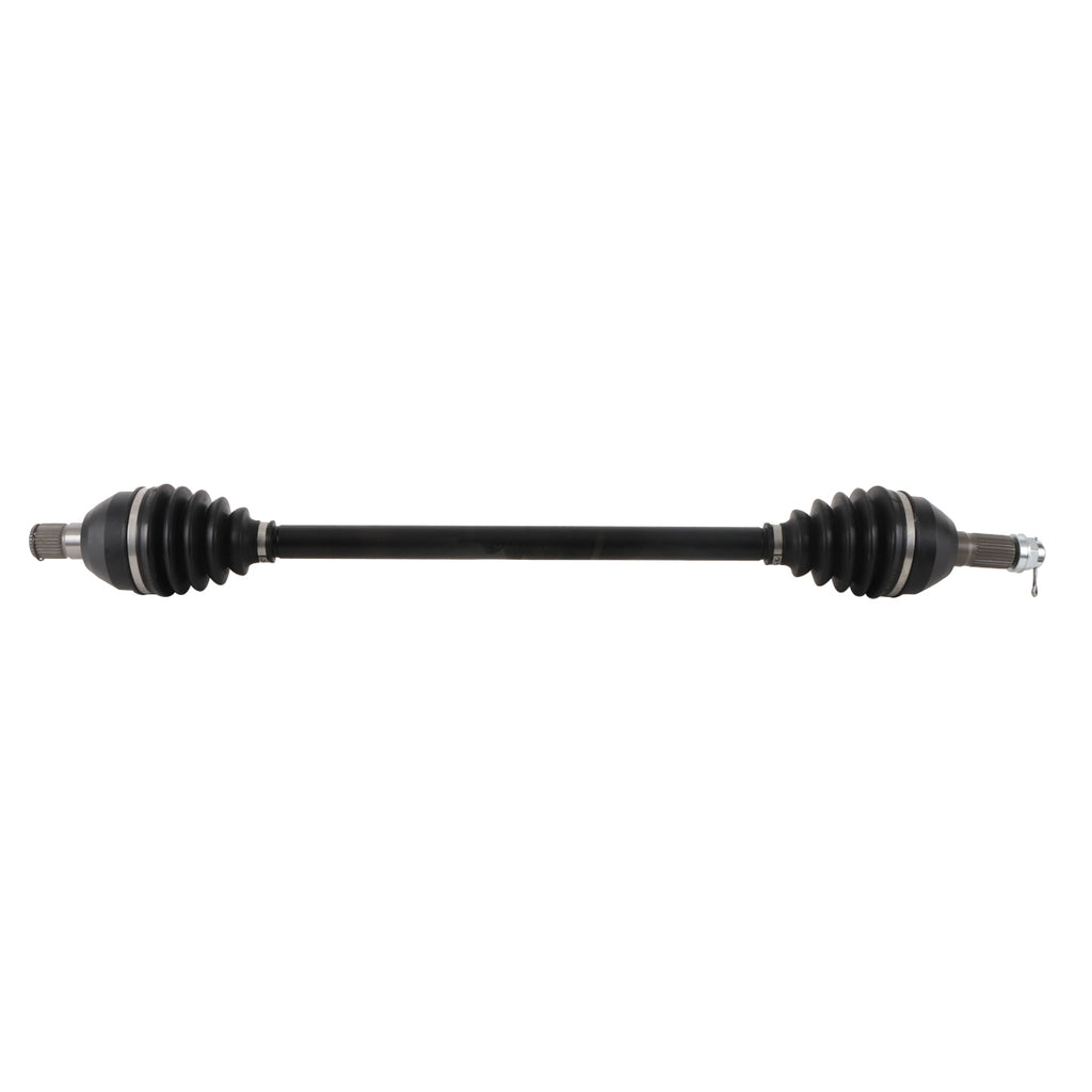All Balls 8 Ball Extreme Axle Rear drive component with black metal construction and detailed branding markings.