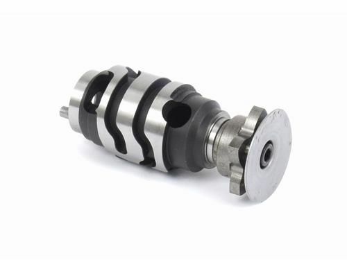 BBR 4-Speed Shift Drum for engine, durable metal component with gear shift slots, designed for precise transmission control.
