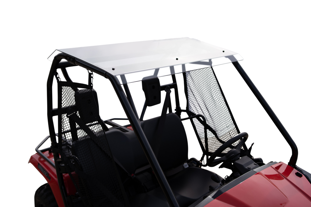 Open Trail tinted UTV roof panel for open trail cab or door, providing shade and protection for off-road vehicles.
