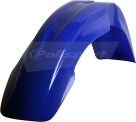 Blue Polisport Plastics front fender for Yamaha YZ250 motocross bike, part number 64-5528.