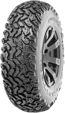 Load image into Gallery viewer, Maxxis Workzone 25x8-12 tire with rugged tread pattern and durable rubber for industrial and heavy-duty equipment.