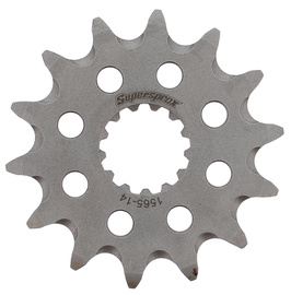 Steel 14-tooth Supersprox front motorcycle sprocket for Kawasaki 520 street bikes, durable and precision-engineered for performance.
