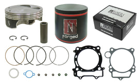 Namura forged top end piston kit for Yamaha 185-F4045B, includes 94.96mm bore with +0.01mm clearance and 11:1 compression ratio.