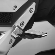 Load image into Gallery viewer, RIZOMA Urban Protocol black and white footpegs with sleek design and textured surface for motorcycle or scooter use.