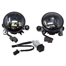Load image into Gallery viewer, Pathfinder Honda Goldwing LED fog light kit with black smoke lens, includes two fog lights with mounting hardware.