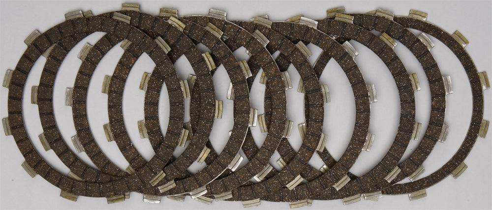 EBC Motorcycle Brakes Redline Clutch Kit CK3447 with clutch plates and components in packaging, designed for motorcycle clutch replacement.