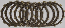 EBC Motorcycle Brakes Redline Clutch Kit CK3447 with clutch plates and components in packaging, designed for motorcycle clutch replacement.