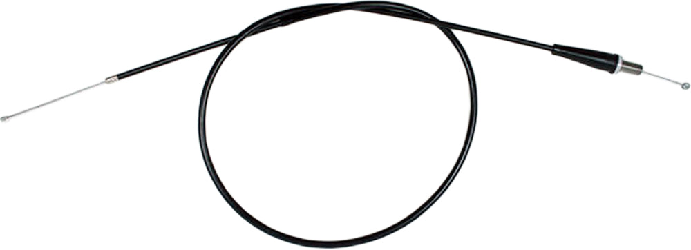 Motion Pro black vinyl throttle cable for hydraulic control lines, featuring durable construction and precise fit for motorcycle applications.