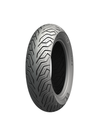 Michelin City Grip 2 rear motorcycle tire 140/60-13 with 63S load rating, shown mounted with tread pattern visible.